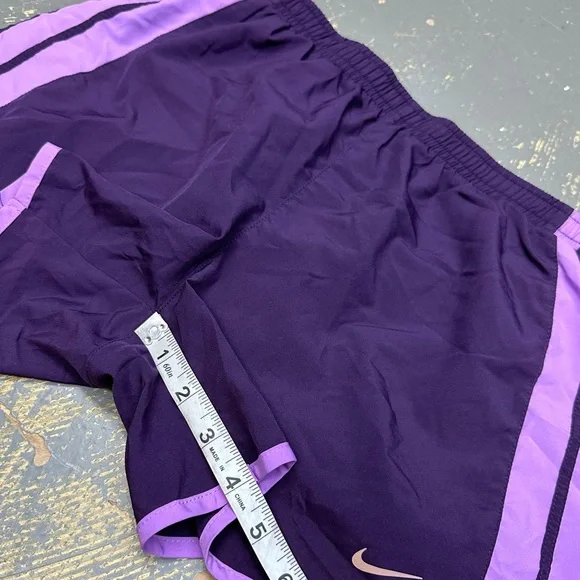 Nike 4’ Running Fitness Shorts Purple Lavender Workout Court 519819-584 Ace - Picture 10 of 12